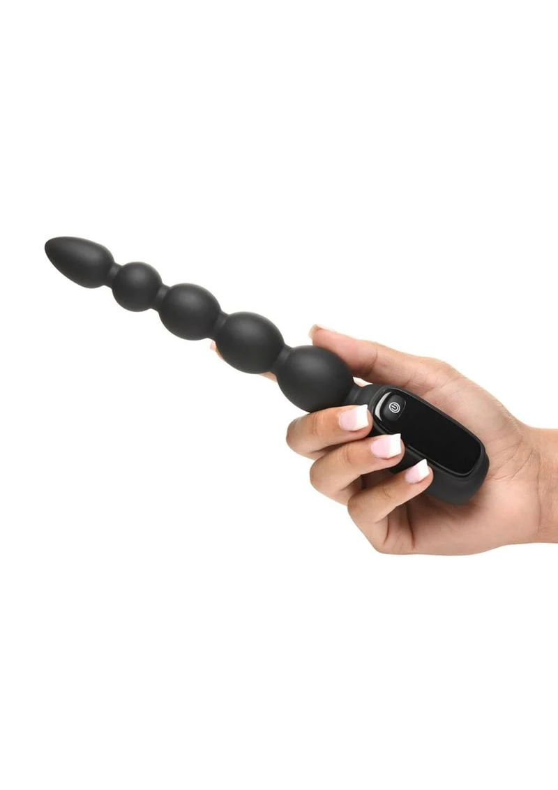 Bang! Digital Rechargeable Silicone Anal Beads - Image 3
