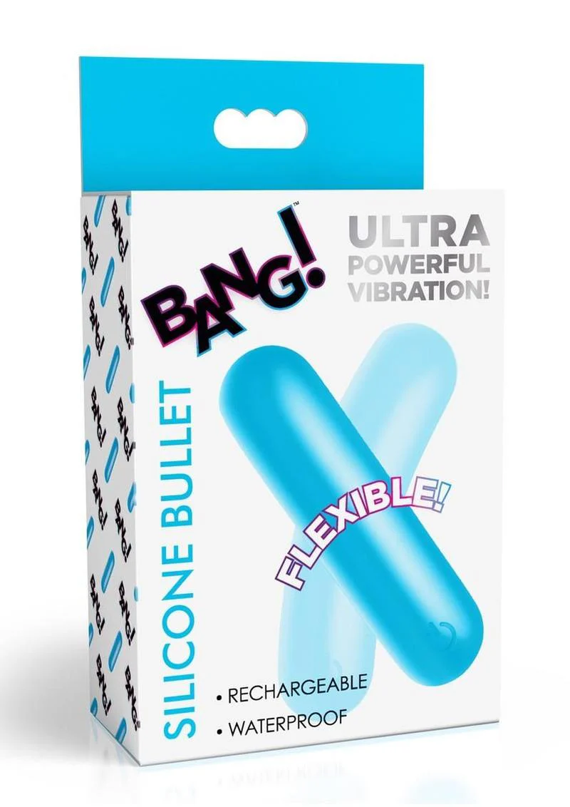 Bang! Flexible Rechargeable Silicone Bullet - Image 4