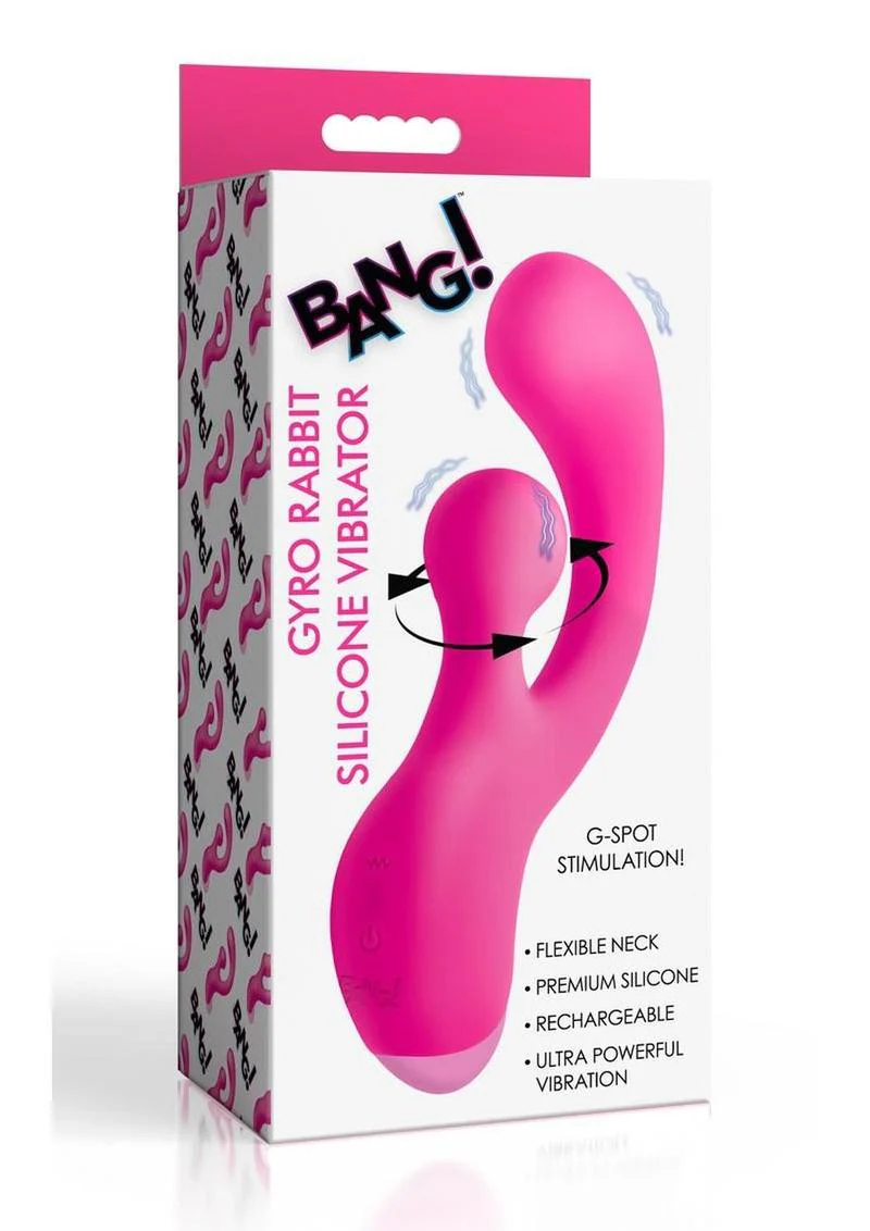 BANG! Gyro Rabbit Silicone Vibrator - Image 5