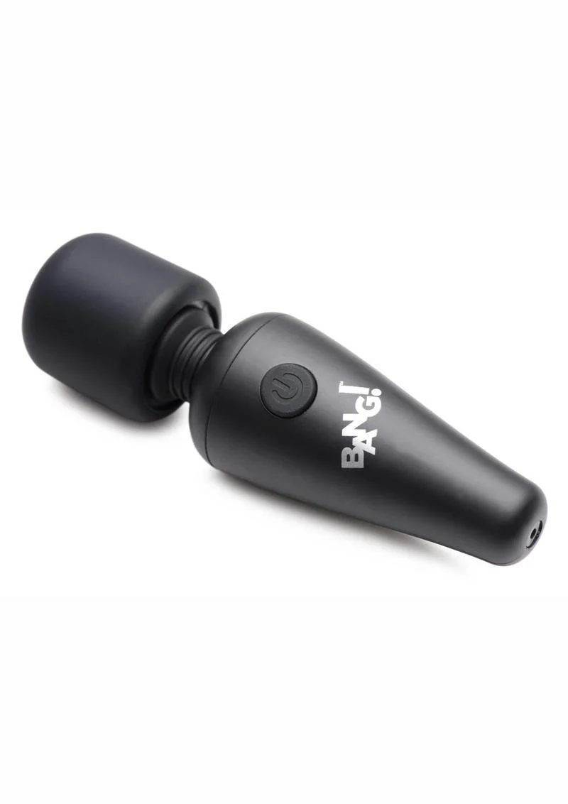 BANG! Mini Wand Ultra Powerful Rechargeable Silicone Vibrator