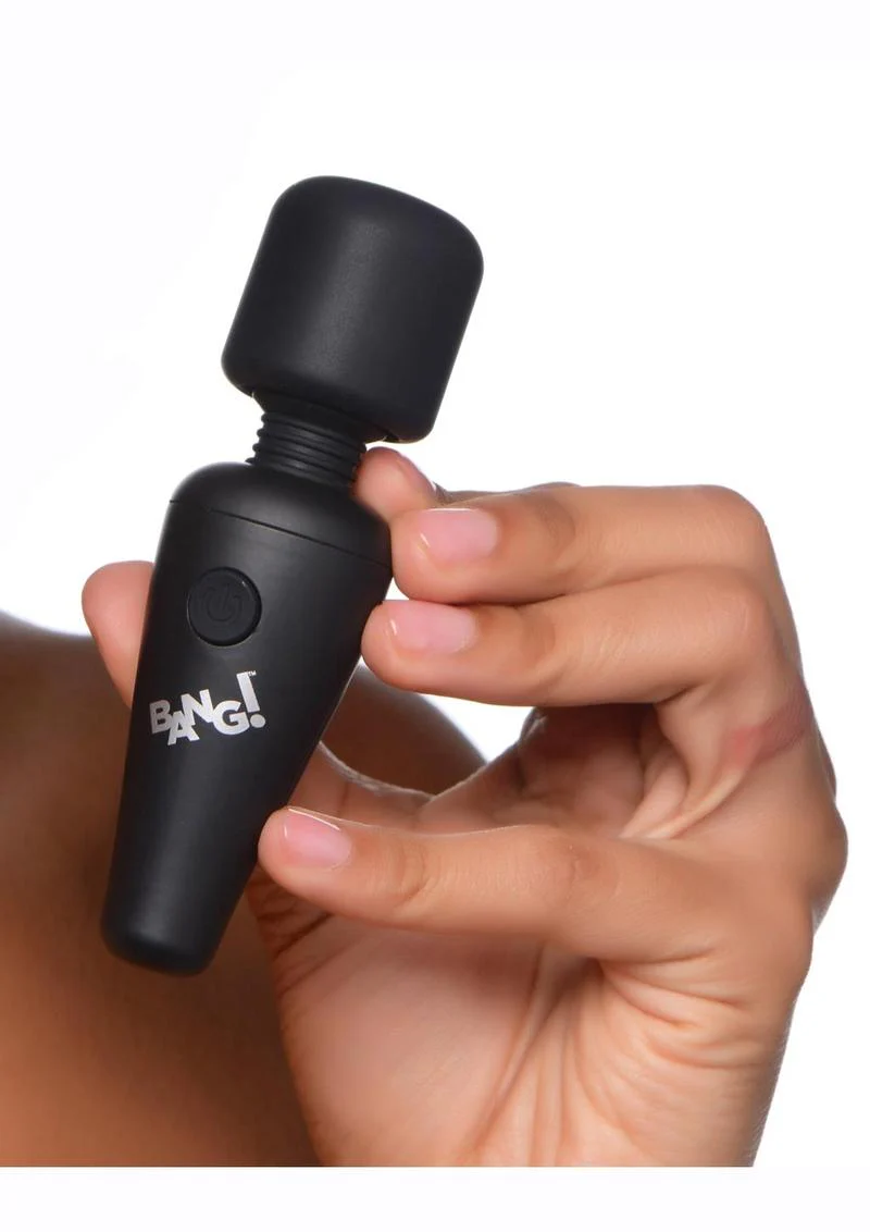 BANG! Mini Wand Ultra Powerful Rechargeable Silicone Vibrator - Image 3