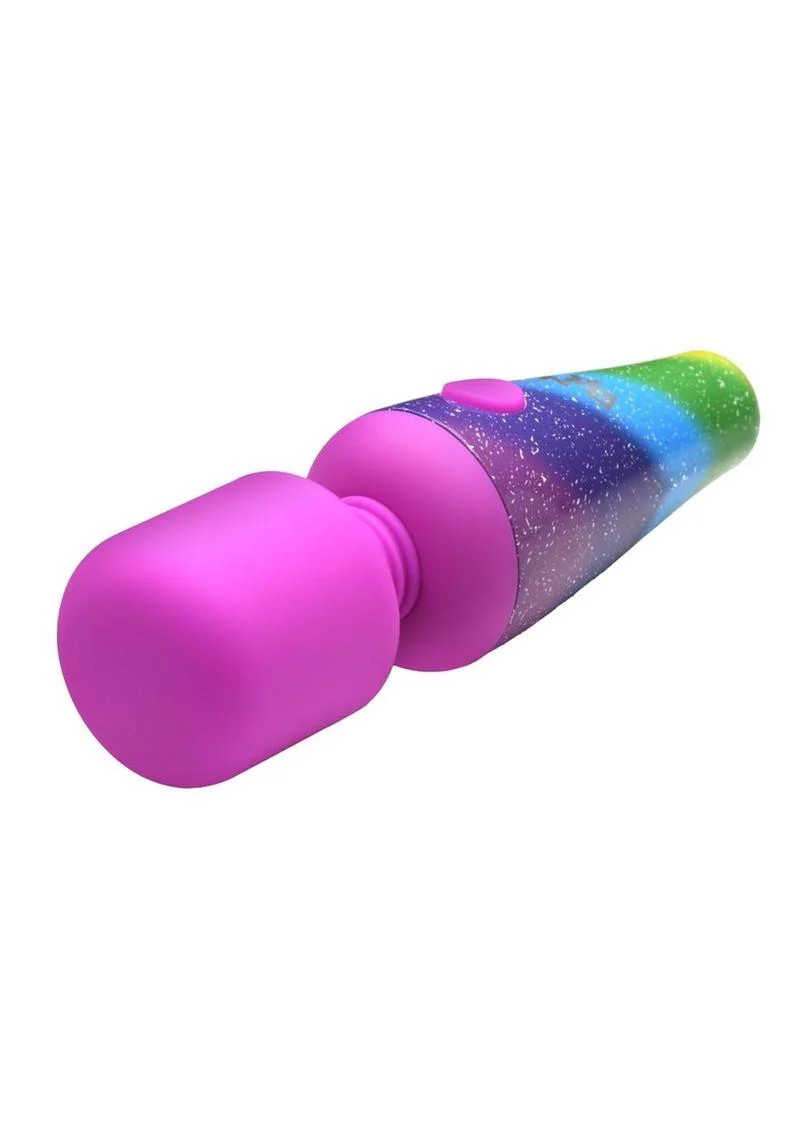 Bang! Rainbow Mini Wand Rechargeable Rabbit Vibrator - Image 2