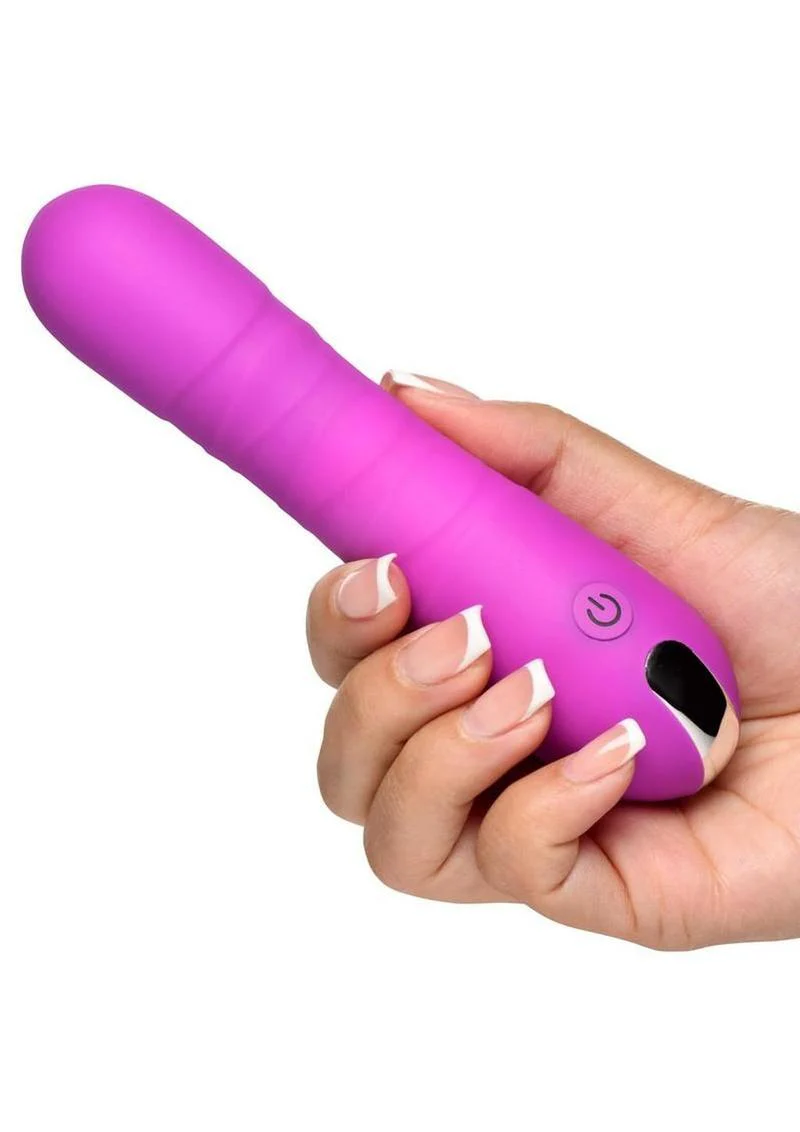BANG! Thrusting Silicone Dildo - Image 5