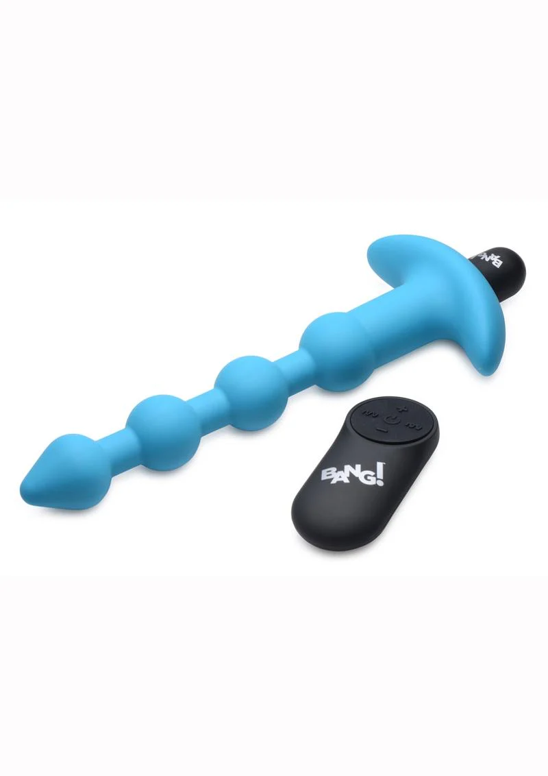 Bang! Vibrating Silicone Rechargeable Anal Beads - Image 4