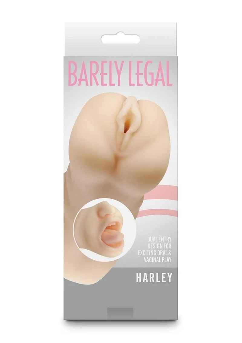 Barely Legal Harley Stroker Dual-End Masturbator Pussy and Mouth - Image 3