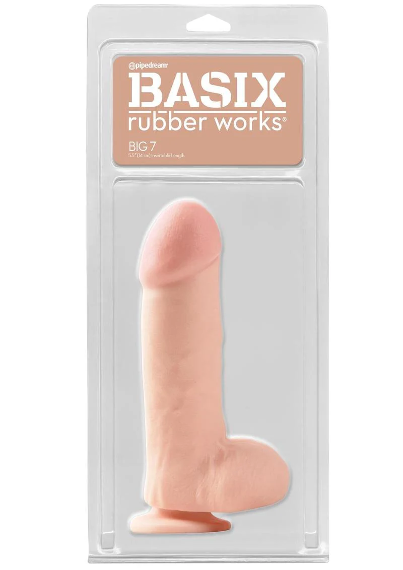 Basix Rubber Works Big Suction Cup Dildo - Image 2
