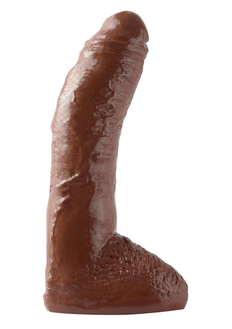 Basix Rubber Works Fat Boy Dong 10 Inch Realistic Dildo - Image 2