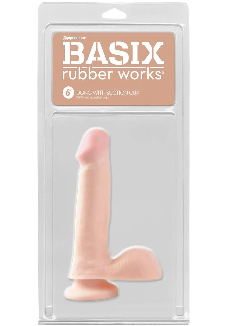 Basix Rubber Works Realistic Designed Dong With Suction Cup - Image 5