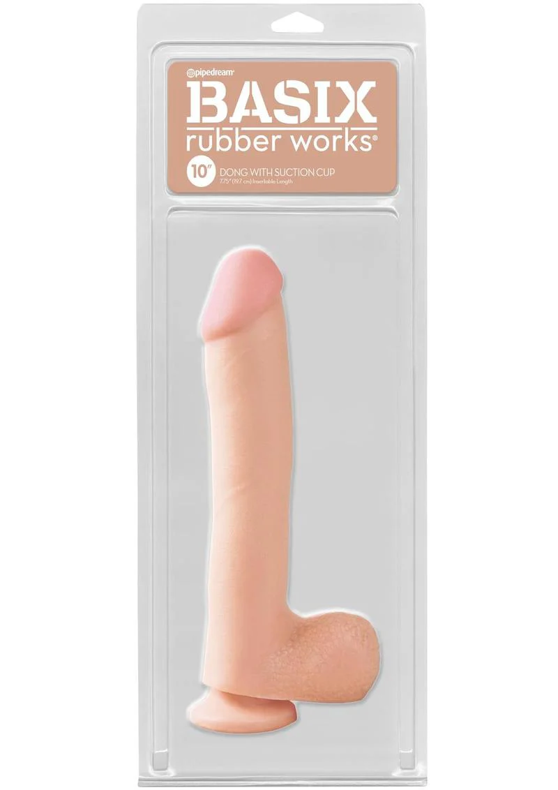 Basix Rubber Works Versatile Dong With Suction Cup - Image 7