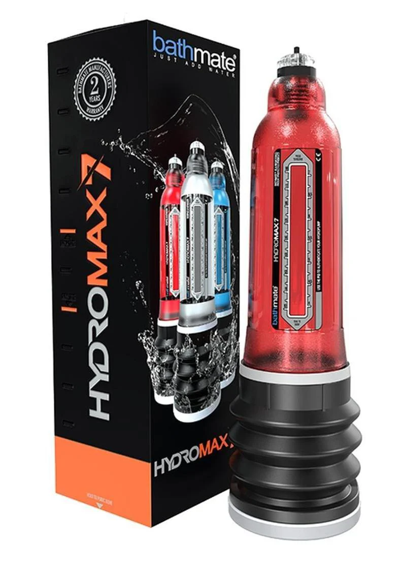 Bathmate Hydromax7 Water-Powered Penis Pump for Natural Enlargement - Image 8