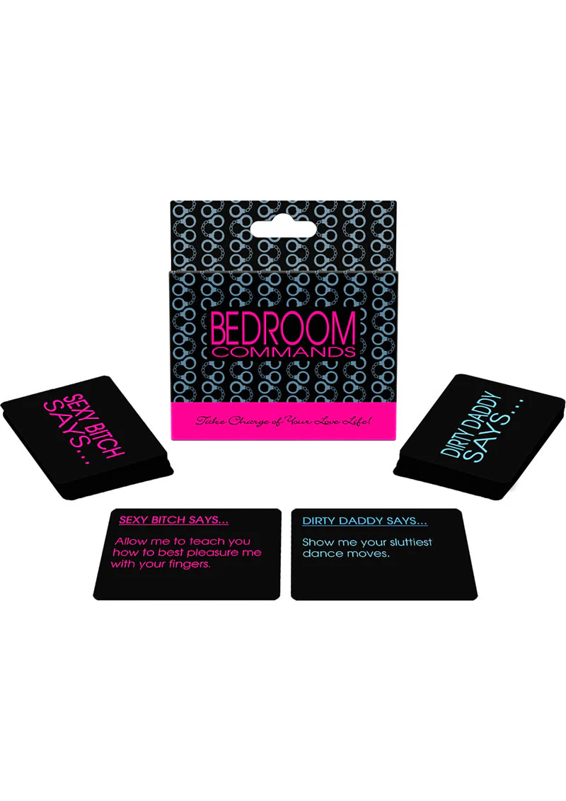 Bedroom Commands Card Game Take Charge of Your Love Life