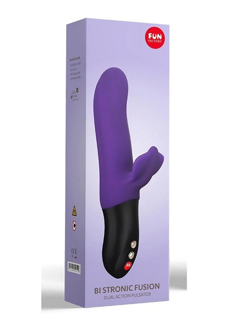 Bi Stronic Fusion Dual Action Pulsator with Clitoral Stimulator - Image 4