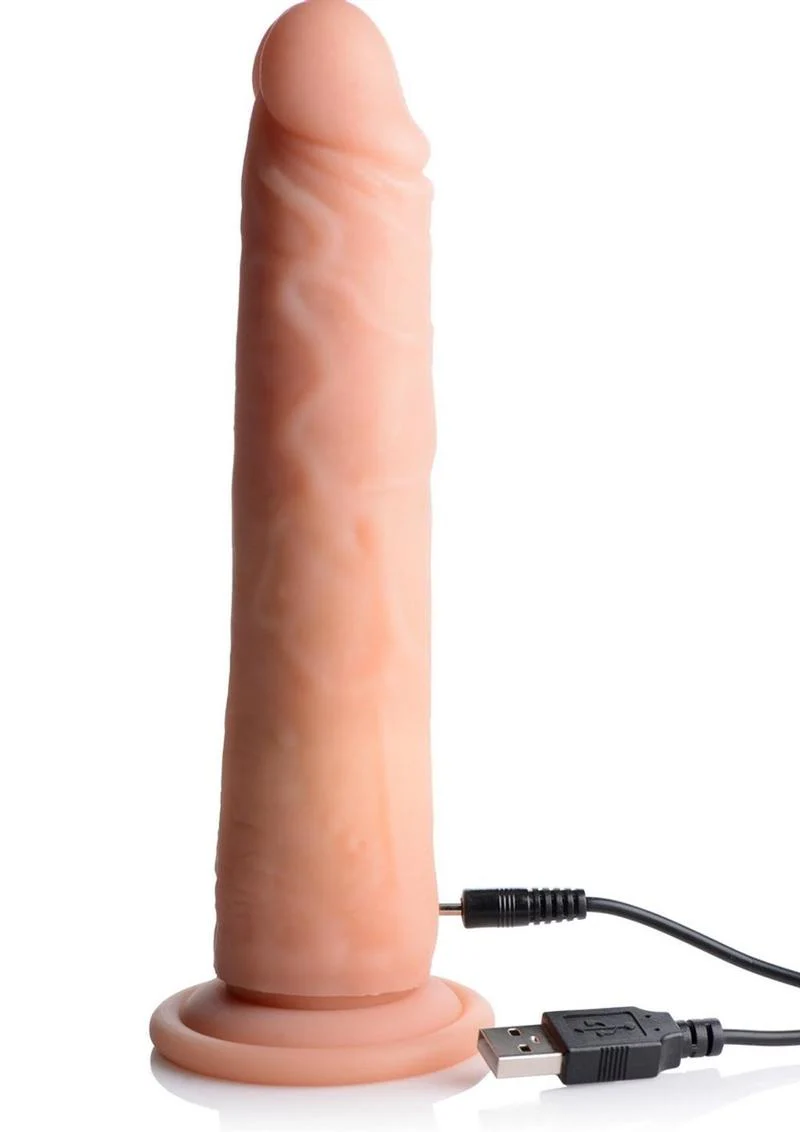 Big Shot Vibrating and Twirling Rechargeable Dildo with Remote Control - Image 3