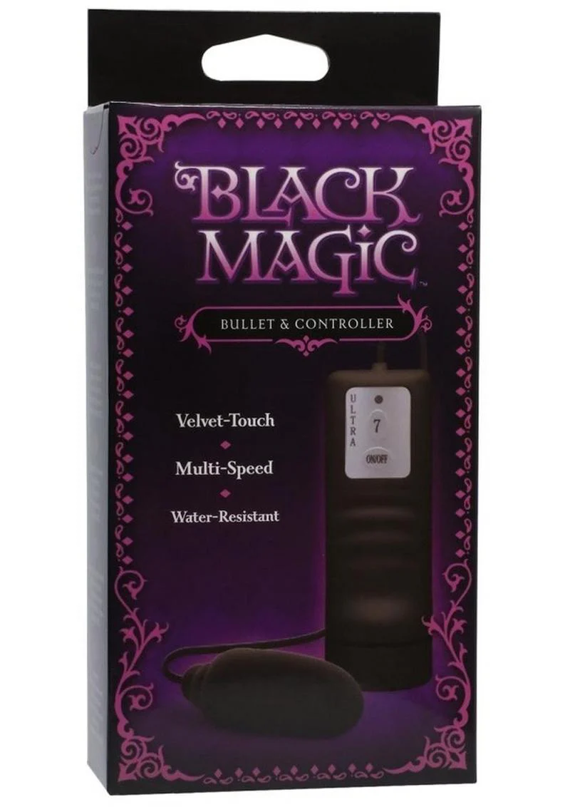 Black Magic Bullet With Remote Control Vibrators - Image 2