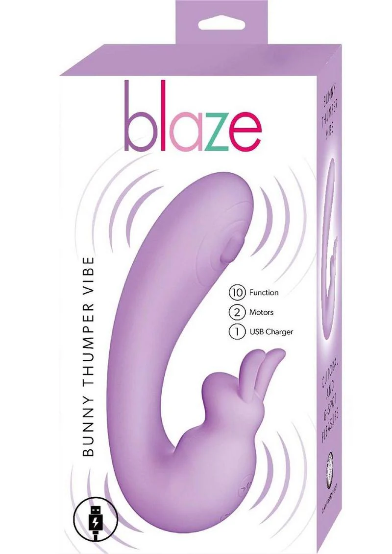 Blaze Bunny Thumper Rechargeable Vibrator - Image 7
