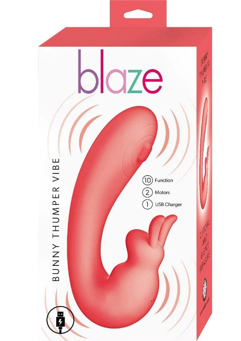 Blaze Bunny Thumper Rechargeable Vibrator - Image 8