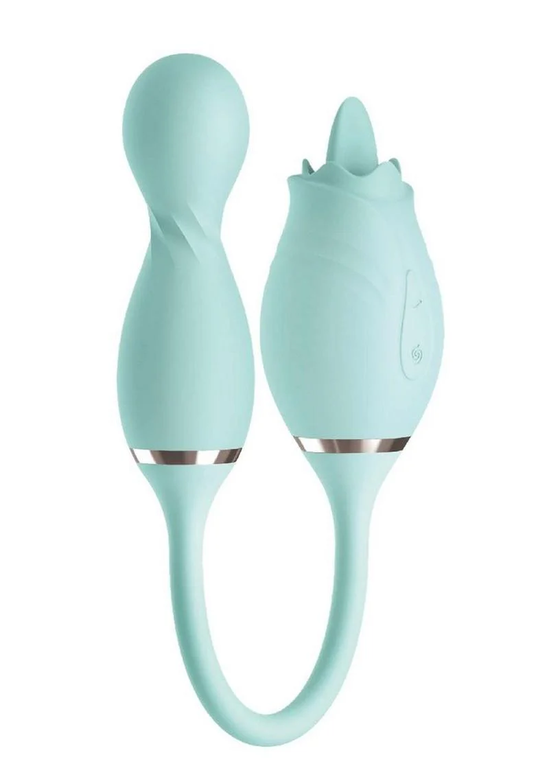Blaze Exciter Rechargeable Silicone Dual Stimulating Vibrator - Image 4