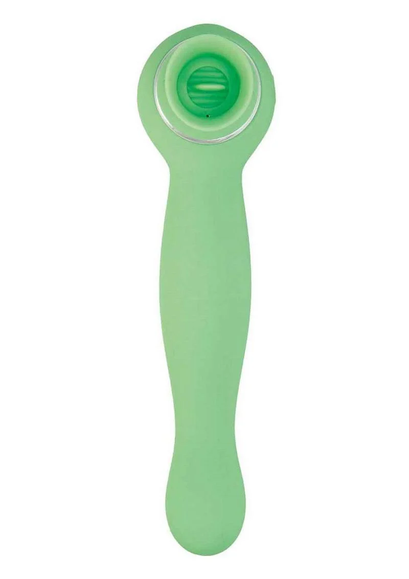 Blaze Luscious Licker Rechargeable Silicone Dual-End Vibrator - Image 2