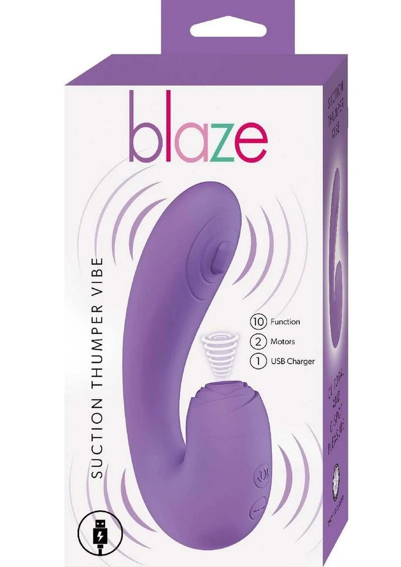 Blaze Suction Thumper Rechargeable Vibrator - Image 8