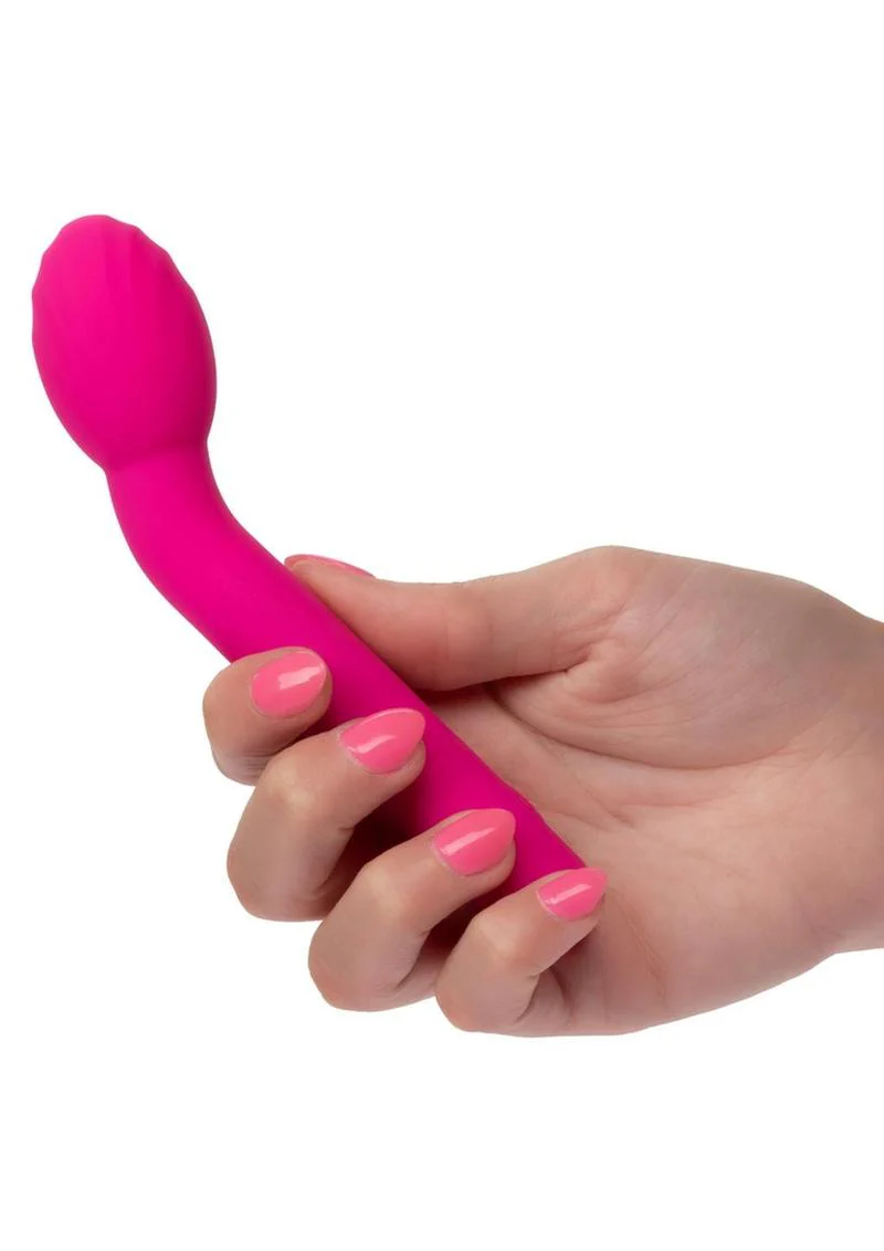 Bliss Liquid Silicone Mini Tulip Rechargeable G-Spot Vibrator - Image 3
