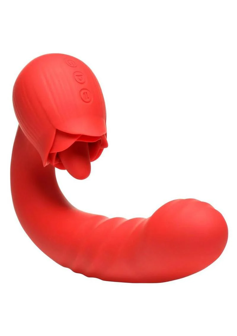 Bloomgasm Boom Bloom Thrusting Rose Vibrator