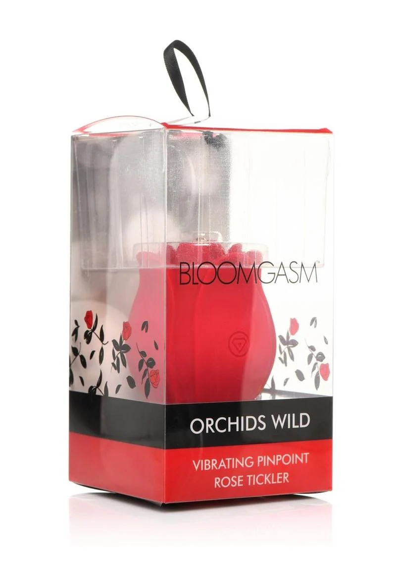 Bloomgasm Orchids Wild Vibrating Pinpoint Rose Tickler - Image 4
