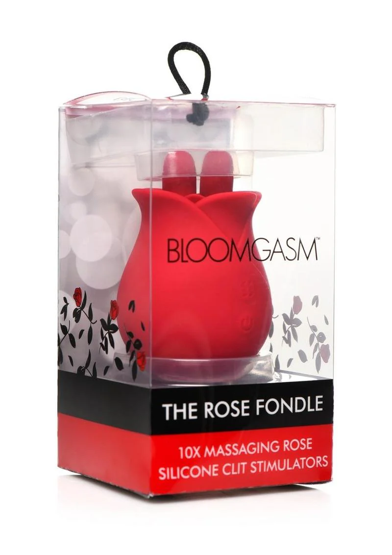 Bloomgasm The Rose Fondle Massaging Clit Stimulator - Image 4