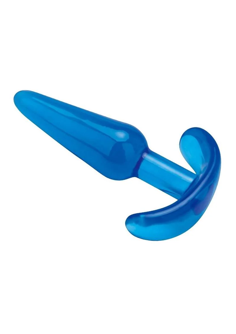 Blue Line Slim Tapered Butt Plug Silicone - Image 2