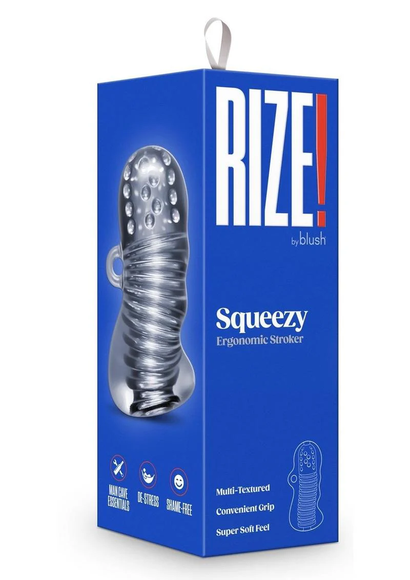 Blush Rize Squeezy Ergonomic Stroker - Image 3
