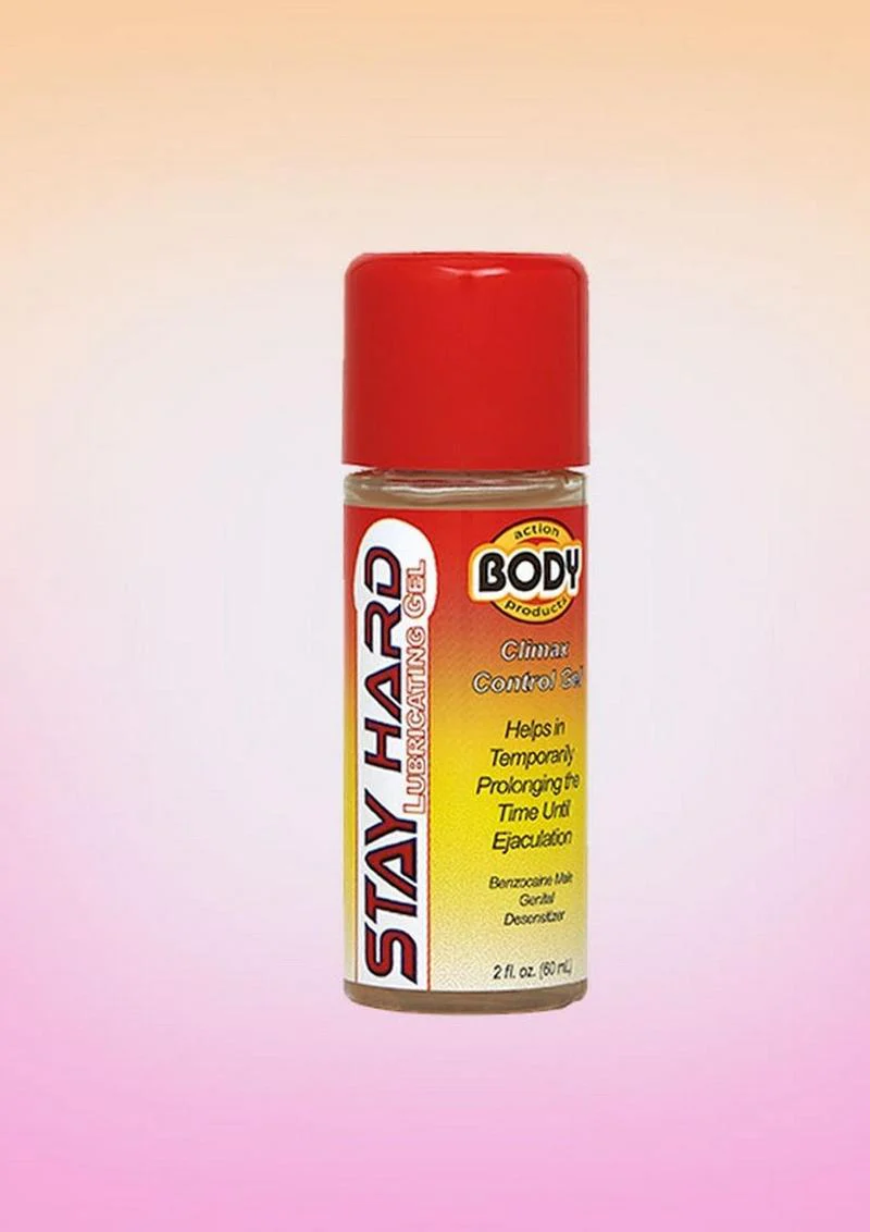 Body Action Stay Hard Climax Control Lubricant