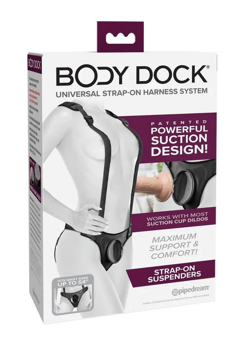 Body Dock Universal Strap-On Harness System Suction Design - Image 3