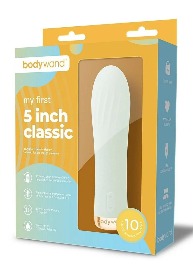 Bodywand Classic Silicone Rechargeable Vibrator - Image 3