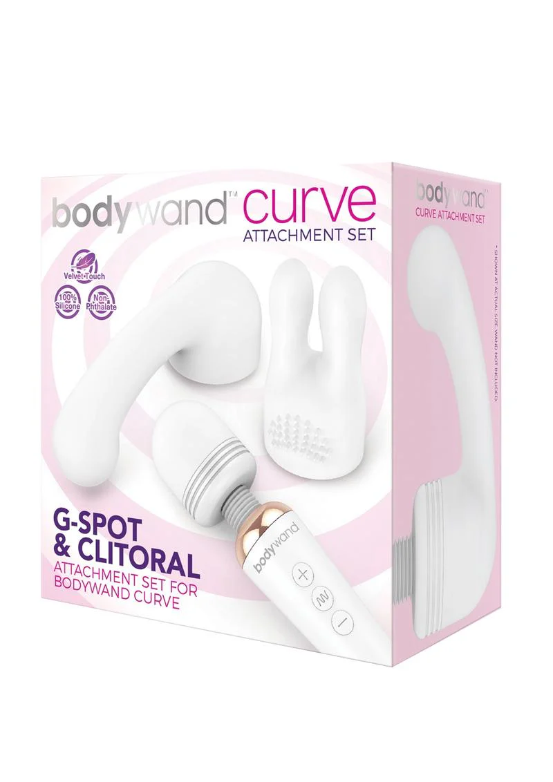 Bodywand Curve G Spot and Clitoral Attachment Set - Image 4