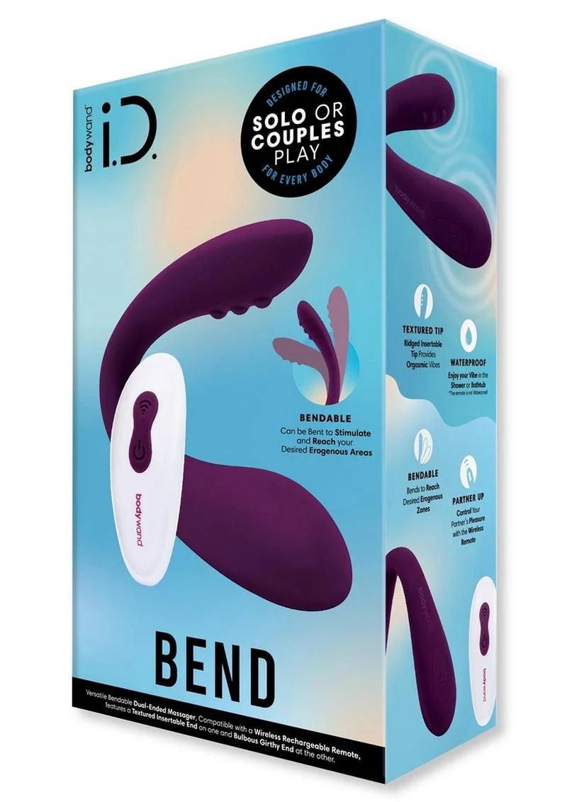 Bodywand i.D. Bend Rechargeable Silicone Clitoral Stimulator with Remote Control - Image 3