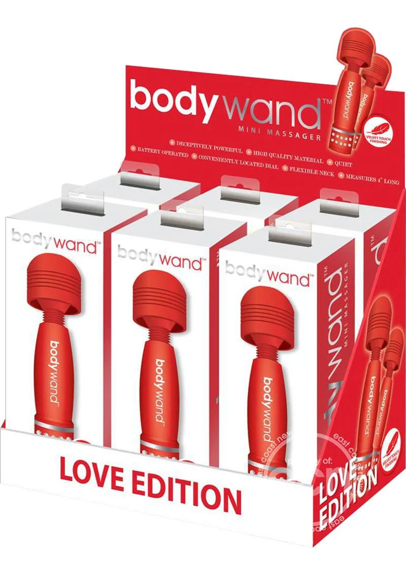 Bodywand Love Edition Mini Wand Massager Touch with Crystal Accents - Image 2