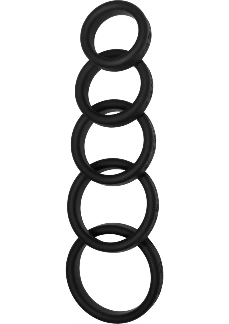 Boneyard Silicone Cock Rings With Full Range Kit