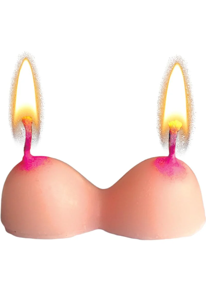 Boobie Shaped Party Candles