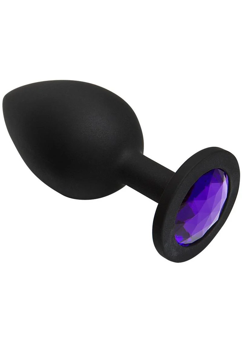 Booty Bling Jeweled Wearable Silicone Plug - Image 10