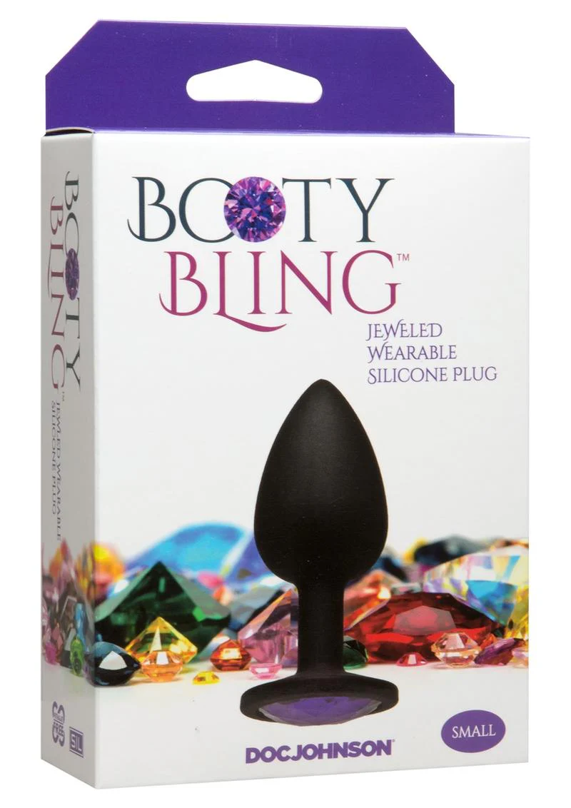 Booty Bling Jeweled Wearable Silicone Plug - Image 12