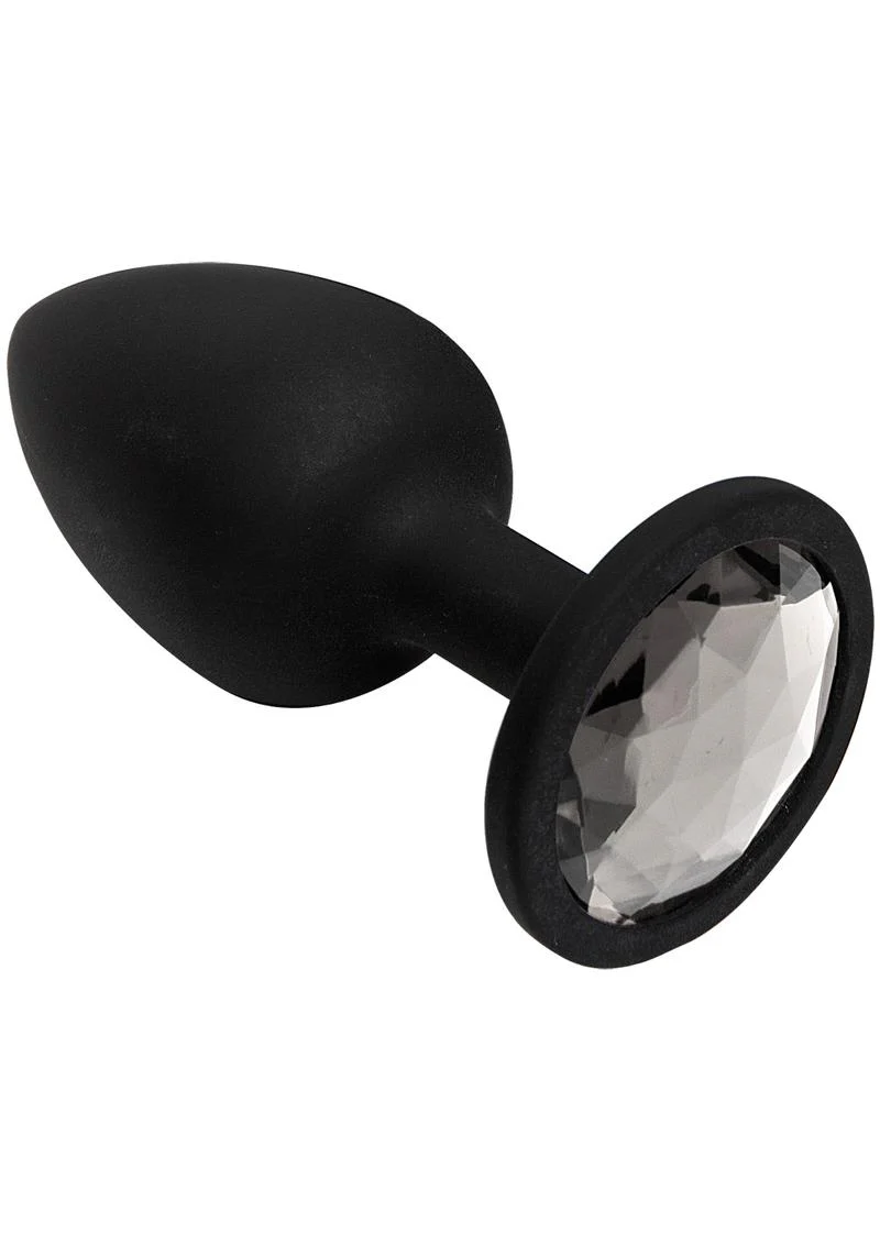 Booty Bling Jeweled Wearable Silicone Plug - Image 5