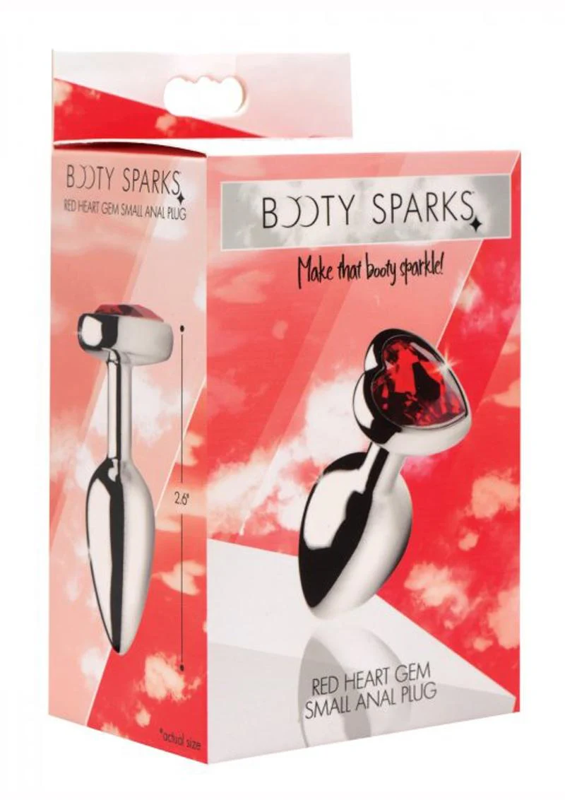 Booty Sparks Heart Gem Small Anal Plug - Image 4