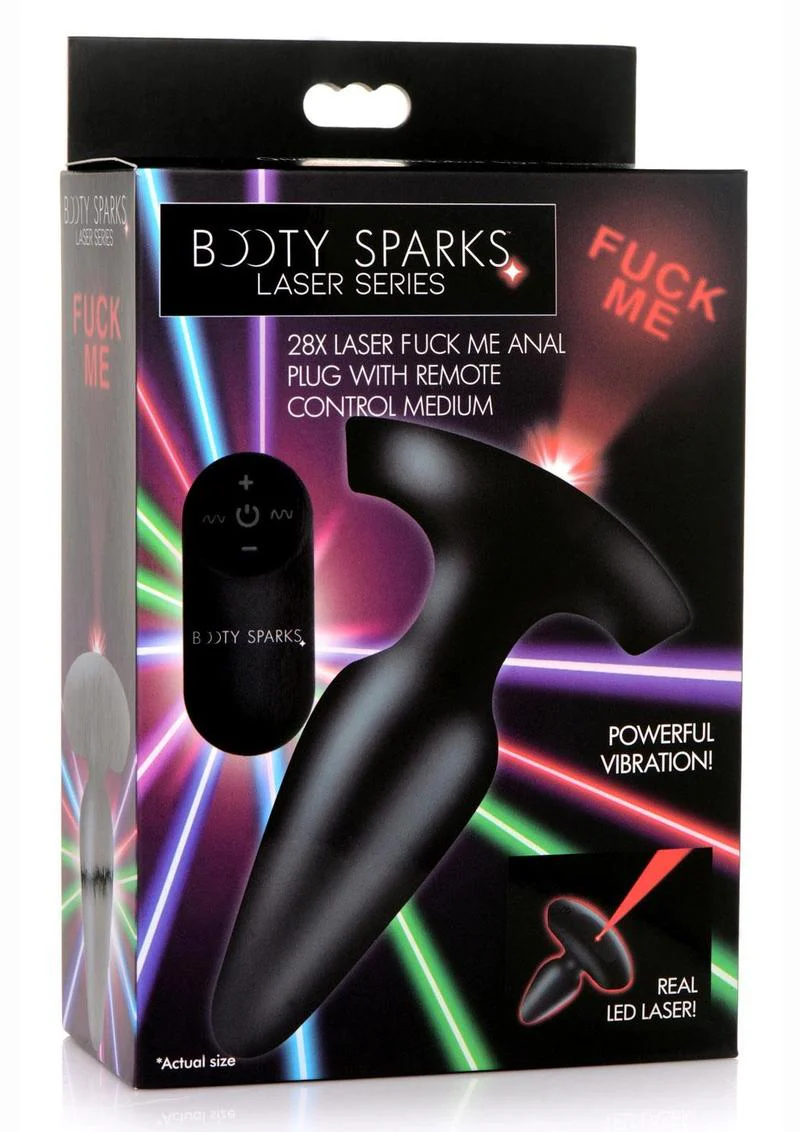 Booty Sparks Laser F Me 28X Vibrating Anal Plug - Image 3