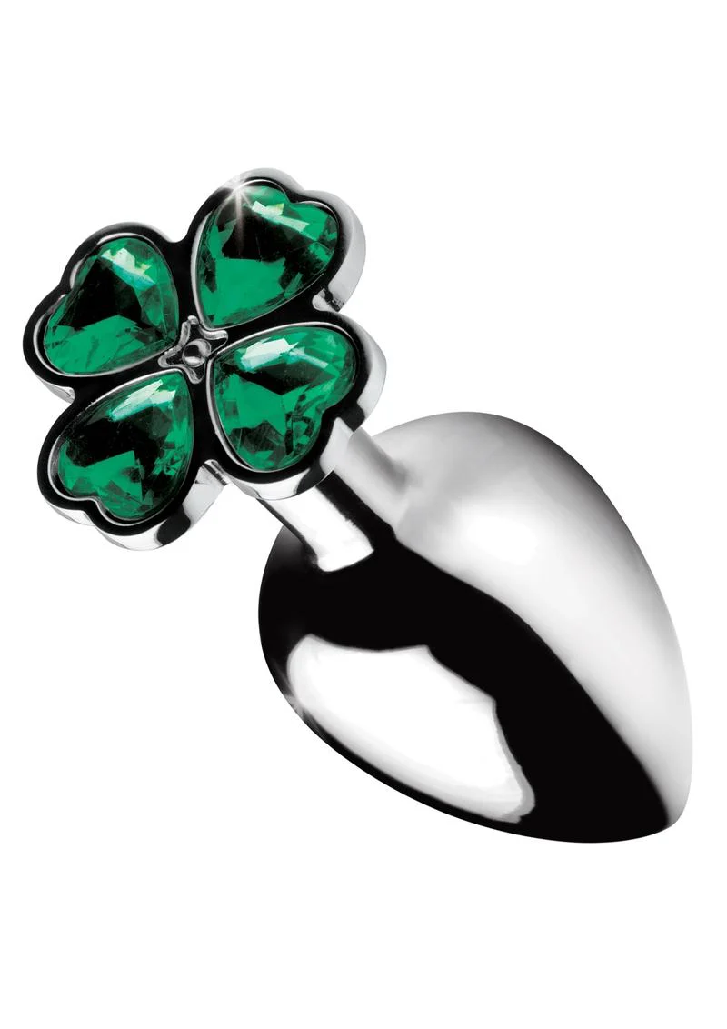 Booty Sparks Lucky Clover Gem Large Anal Plug