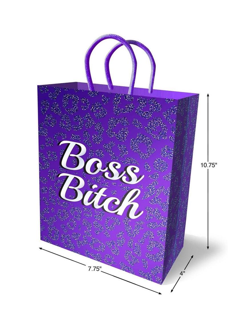 Boss Bitch Purple Gift Bag - Image 2