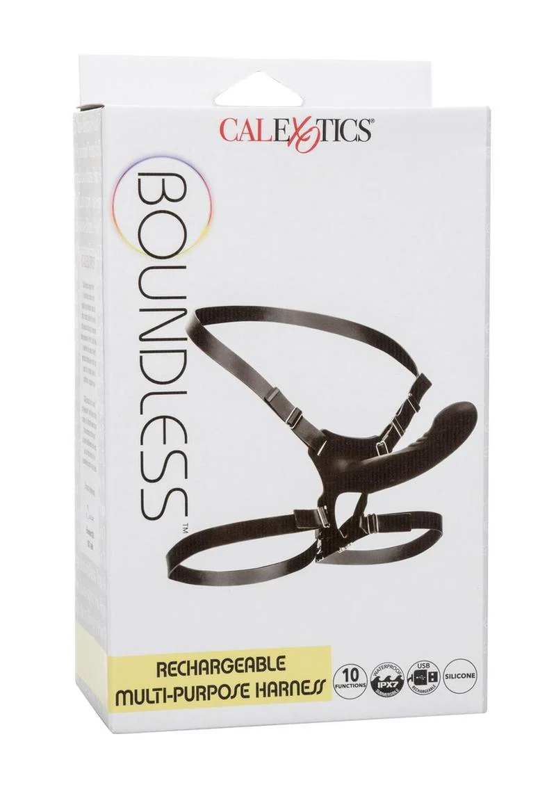 Boundless Rechargeable Multi Purpose Harness With Dildo - Image 4