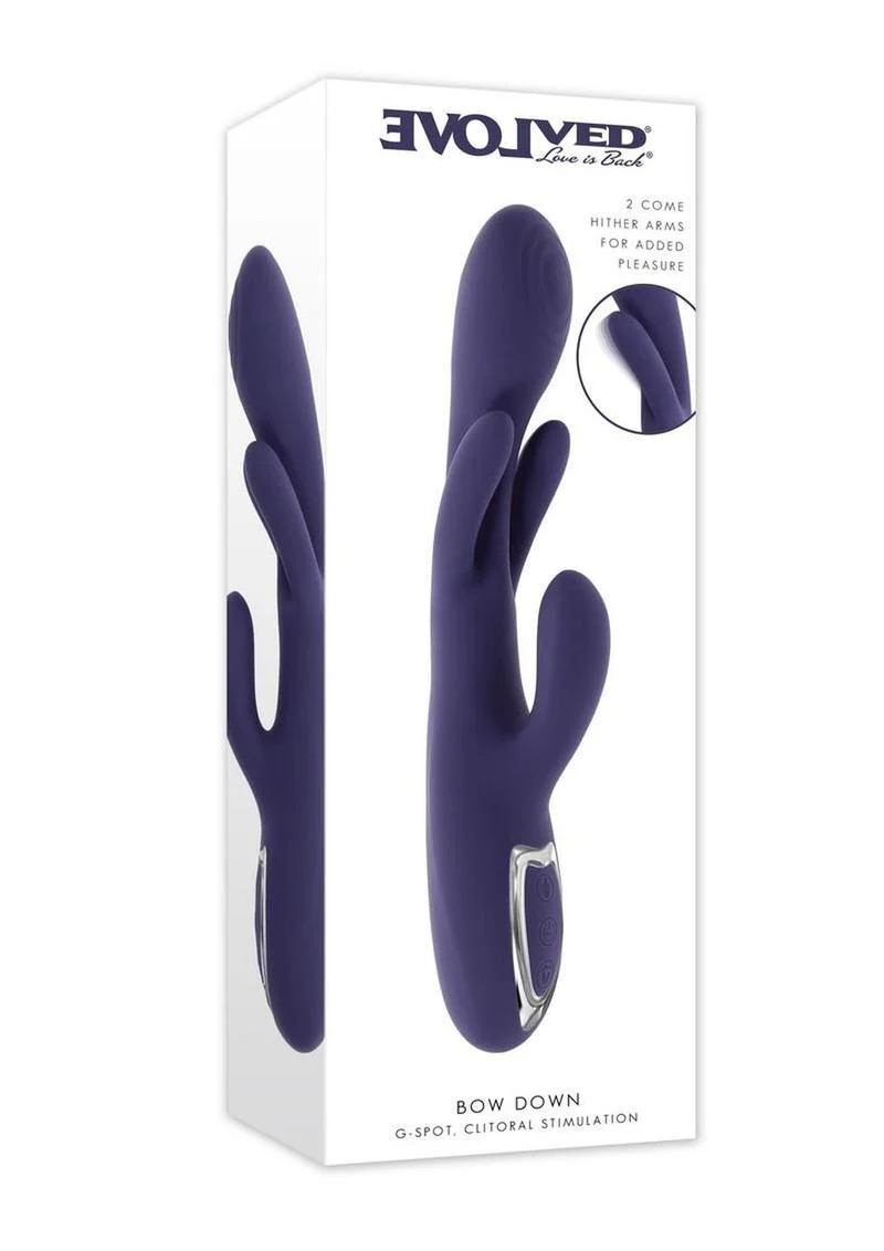 Bow Down Rechargeable Vibrator - Image 4