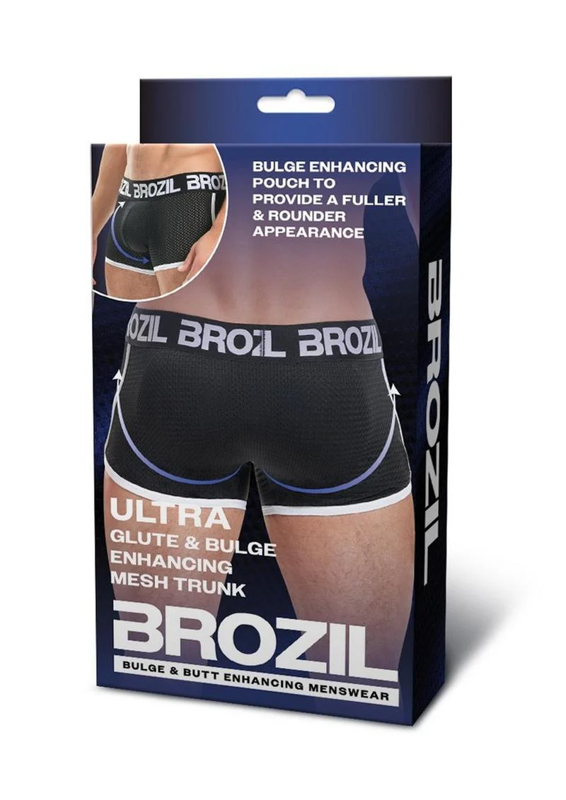 Brozil Ultra Glute and Bulge Enhancing Mesh Trunk - Image 10