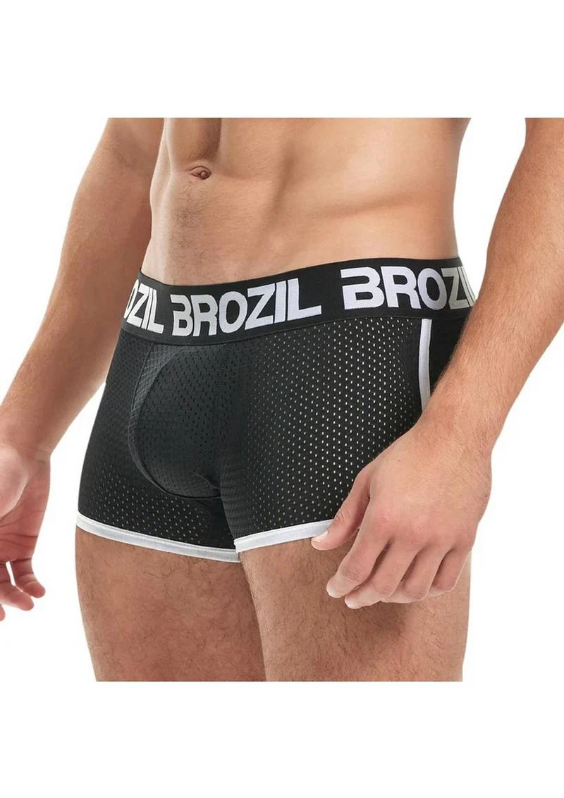 Brozil Ultra Glute and Bulge Enhancing Mesh Trunk - Image 7