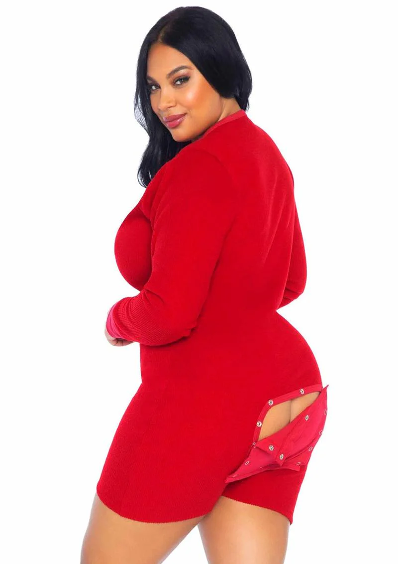 Brushed Rib Romper with Cheeky Snap Closure - Image 15