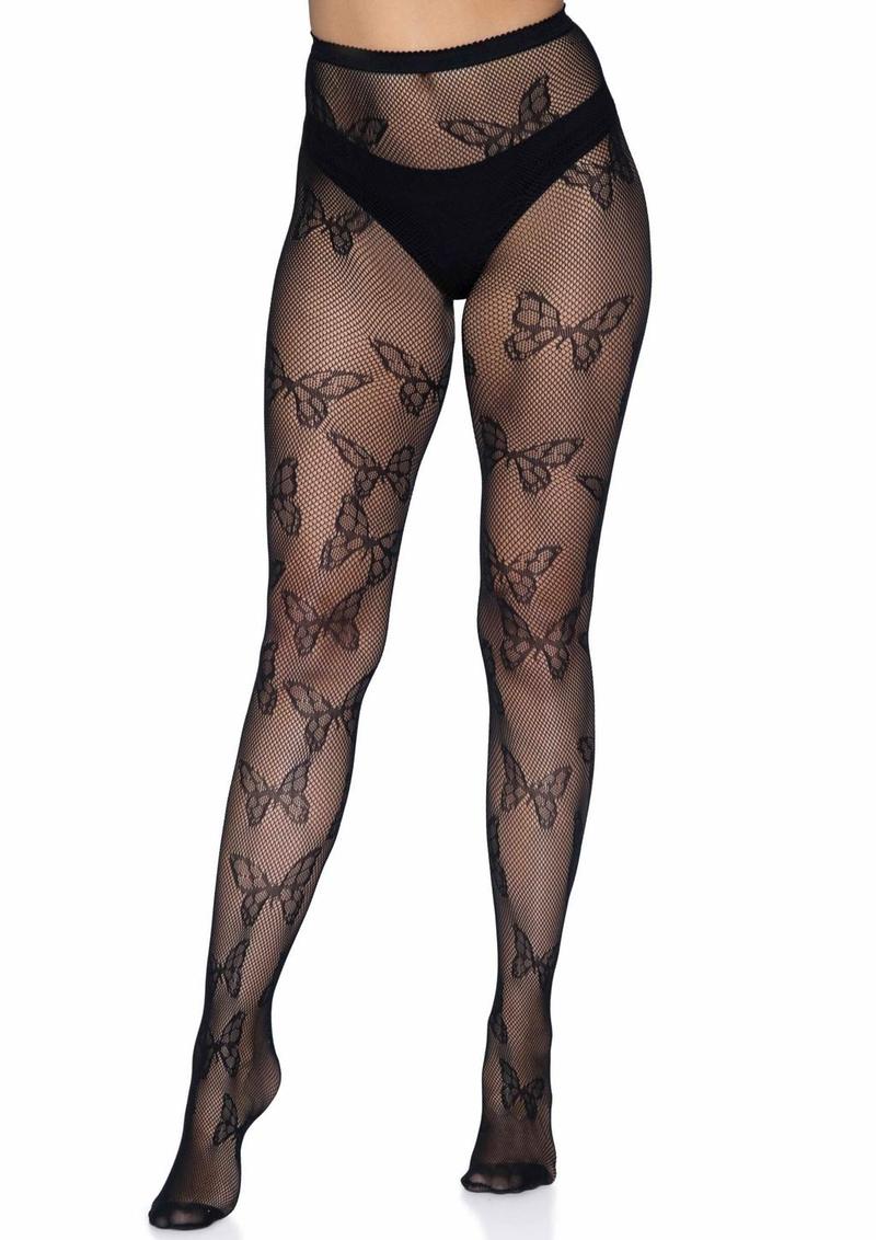 Butterfly Net Tights - 1X-2X - Image 8
